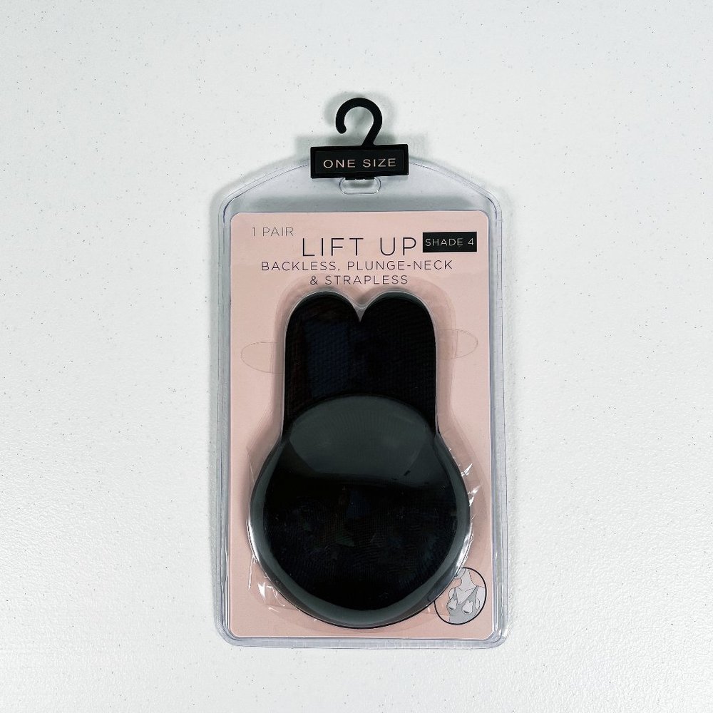 Lift Up Backless, Plunge-Neck & Strapless Shade 4 (1 Pair)